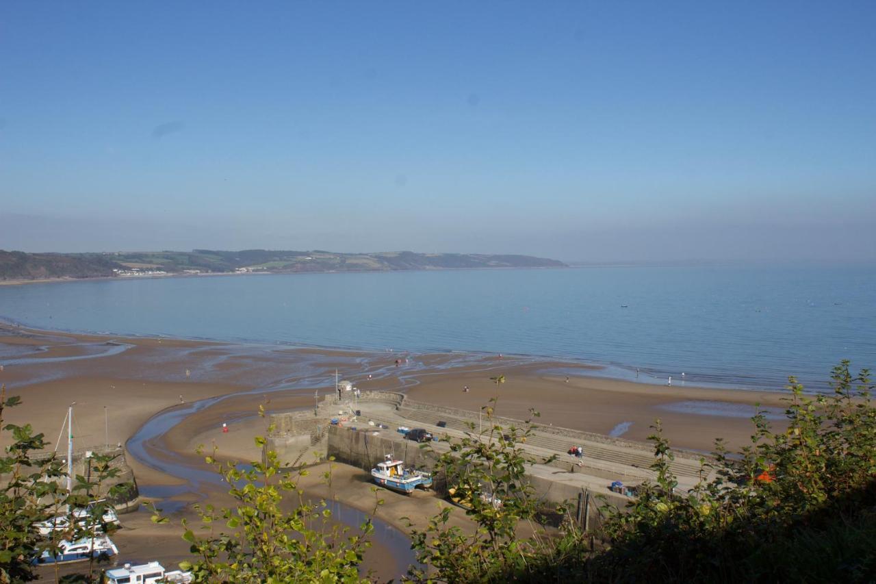Beach House With Sea Views Over Saundersfoot Bay Exterior foto
