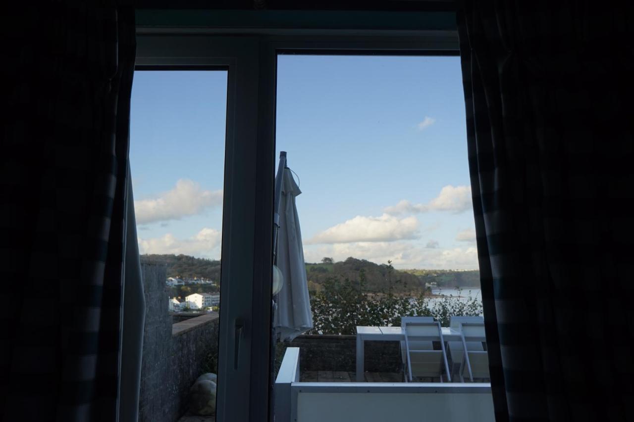 Beach House With Sea Views Over Saundersfoot Bay Exterior foto