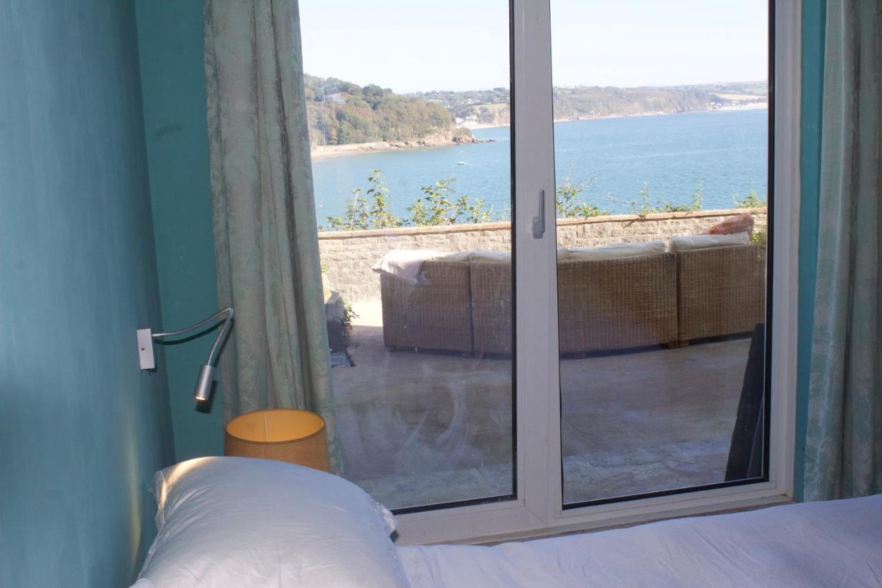 Beach House With Sea Views Over Saundersfoot Bay Exterior foto