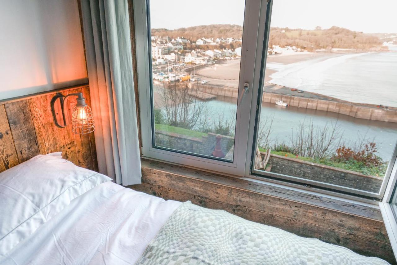Beach House With Sea Views Over Saundersfoot Bay Exterior foto